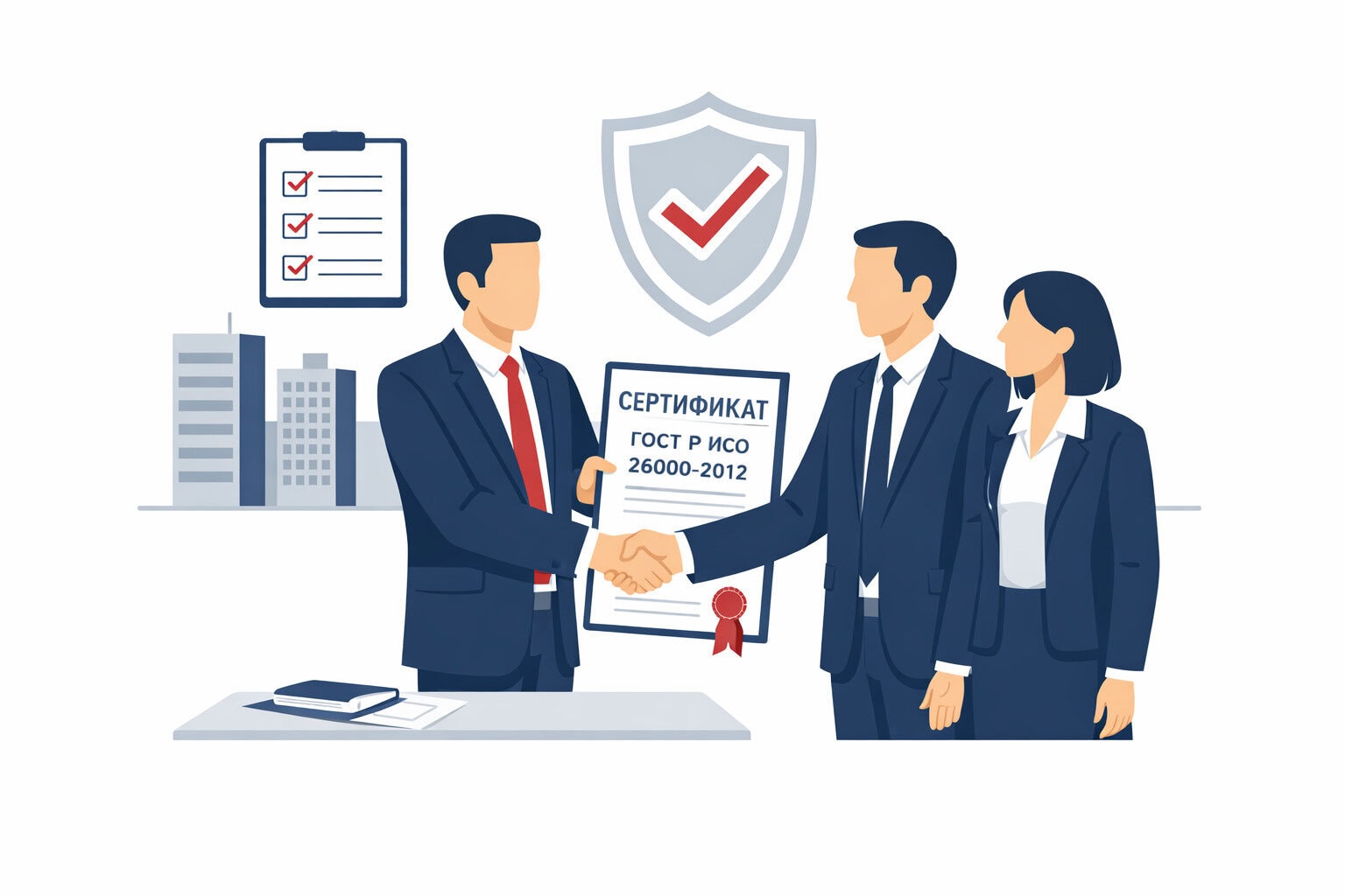 Порядок оформления сертификата ГОСТ Р ИСО 26000-2012 в Кропоткине	