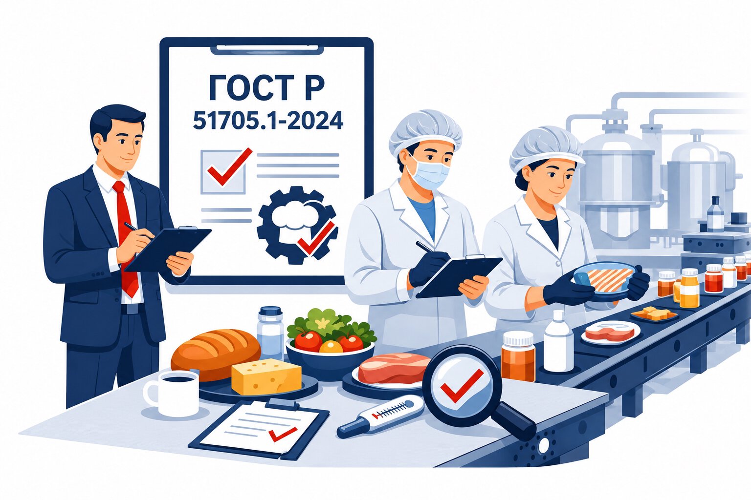 Оформление ГОСТ Р 51705.1 2024 ХАССП в Кропоткине	