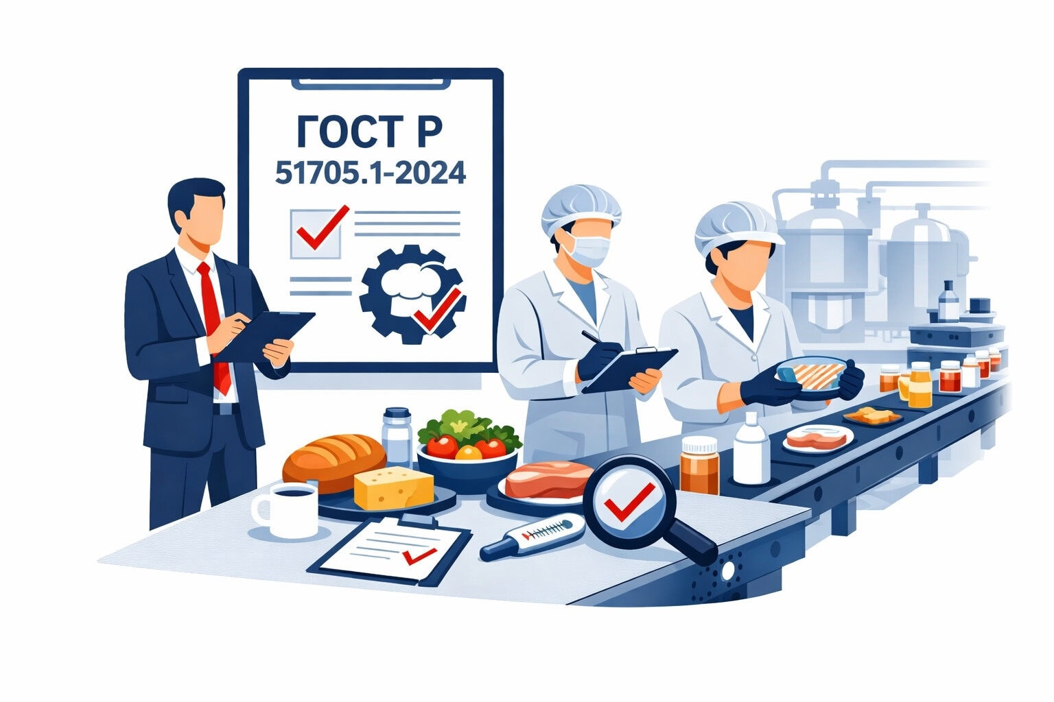 Оформление ГОСТ Р 51705.1 2024 ХАССП в Кропоткине	